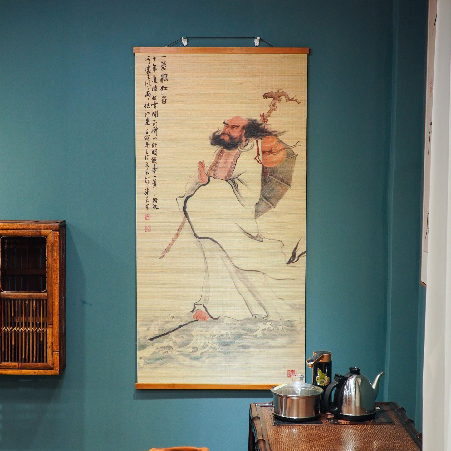 Chinese Style Bamboo Wall Art with 4 Patterns