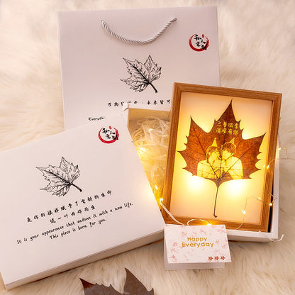 Custom Photo Engraved Sycamore Leaf Keepsake – Personalized Gift for Couples, Best Friends, Him or Her | Perfect for Birthday, Anniversary, Valentine's Day & Wedding